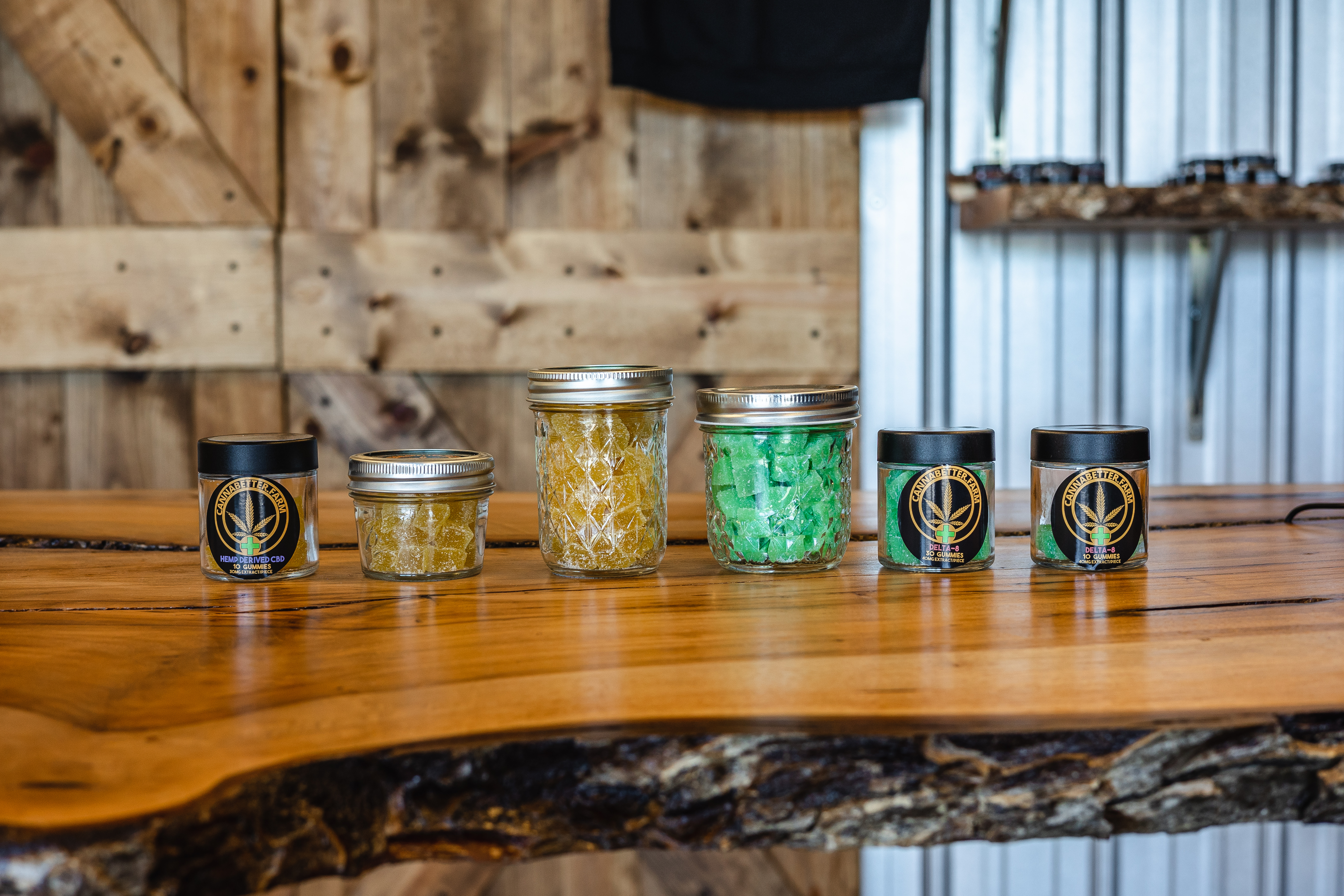 cannabetter.farm cbd products in jars